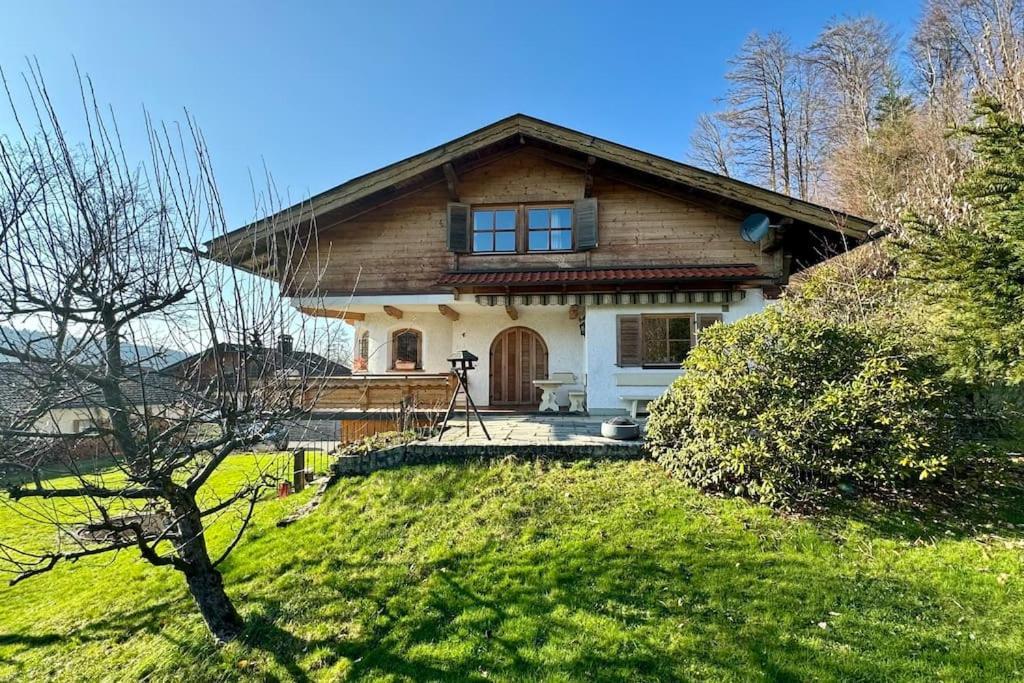 Romantisches Alpenchalet - Mit Sauna Und Kamin - Ruhig Und Zentral Bad Tölz Exterior foto