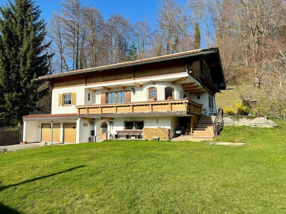 Romantisches Alpenchalet - Mit Sauna Und Kamin - Ruhig Und Zentral Bad Tölz Exterior foto